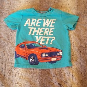 2T Circo tshirt. Ate we there yet?